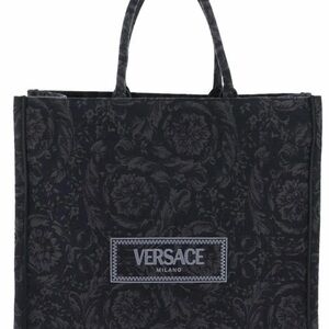 Versace Athena Barocco Jacquard Large Tote Bag